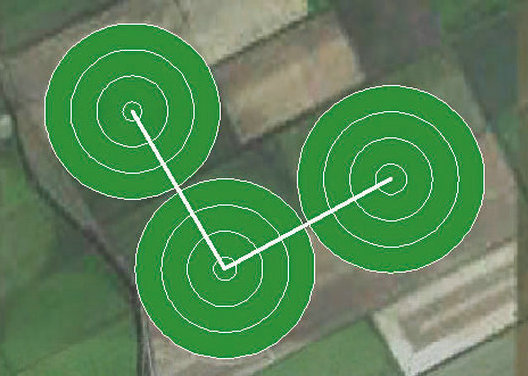 Two-Wheel Traction Irrigation Pivot/Sprinkler