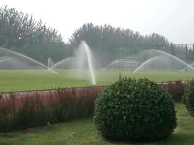 HDPE irrigation pipe is used in urban greening