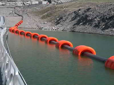 	HDPE dredging pipe is used in industrial and mining dredging