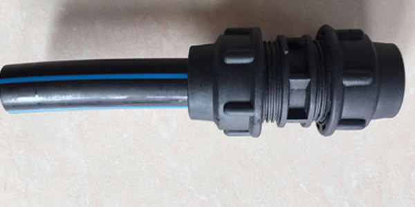 PE quick joint connection