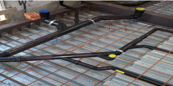 HDPE fire pipe is used in civil buildings