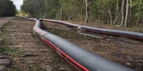 HDPE fire pipe used in municipal fire